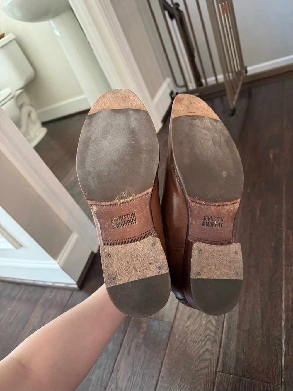Johnston & Murphy worn once